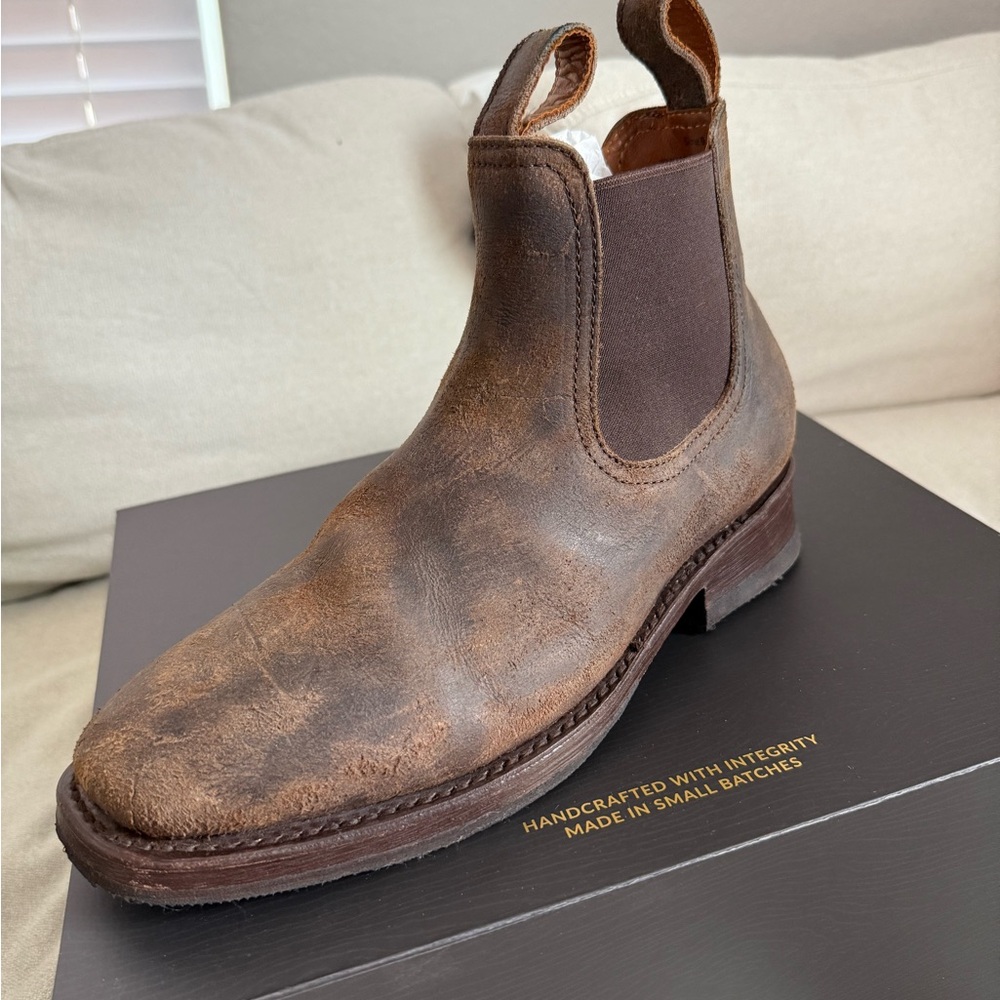 Thursday Boot Company Distressed Brown Leather